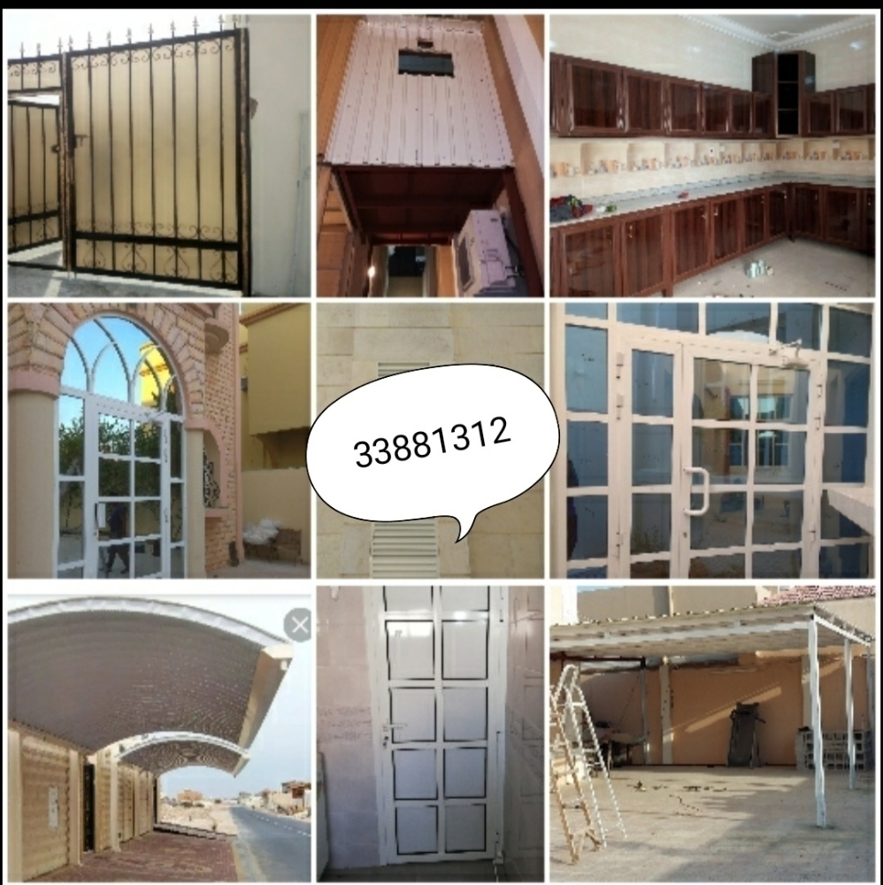 For all works in aluminum, upvc, - 9