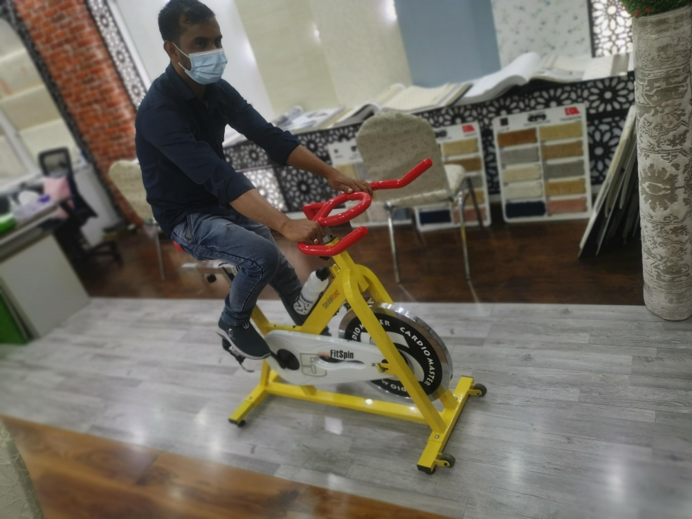 Exercise bicycle bike fitness equ - 1