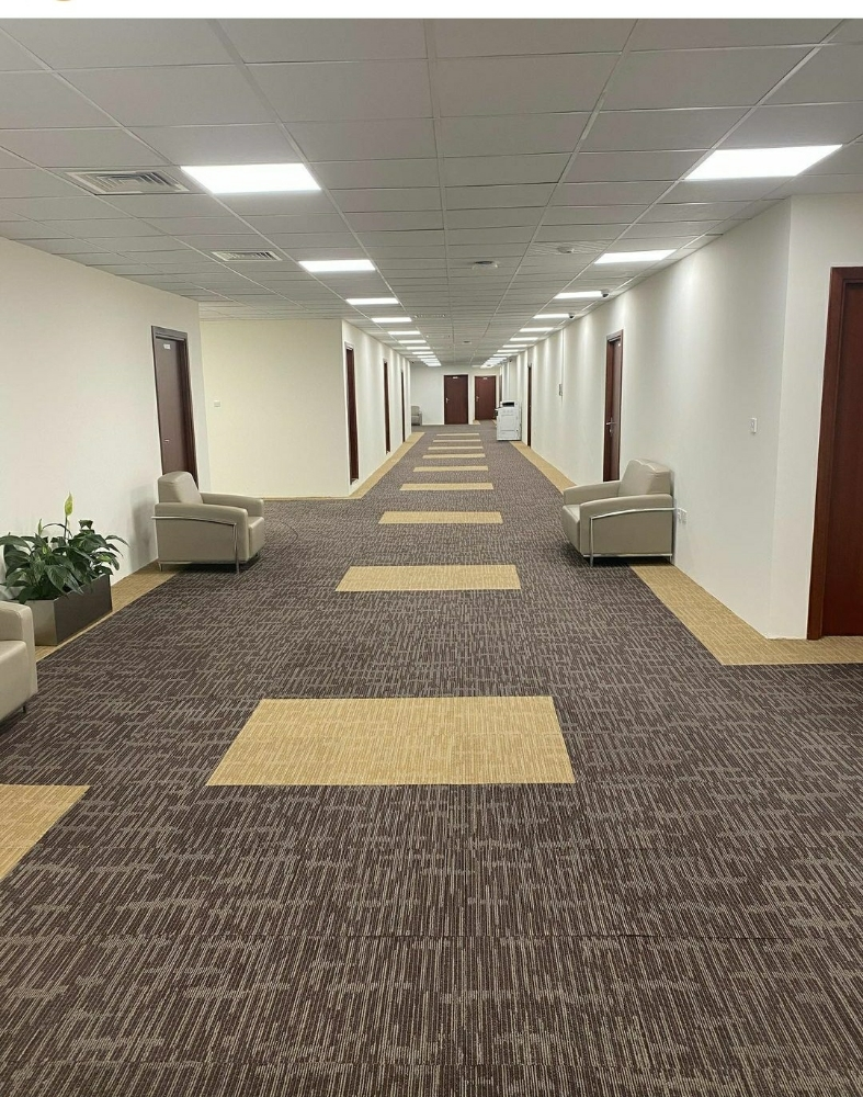 office tiles carpet - 1