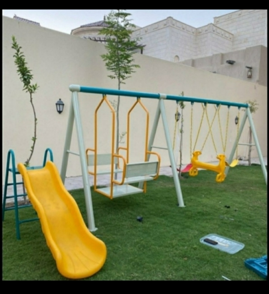Baby swing and sliding - 1