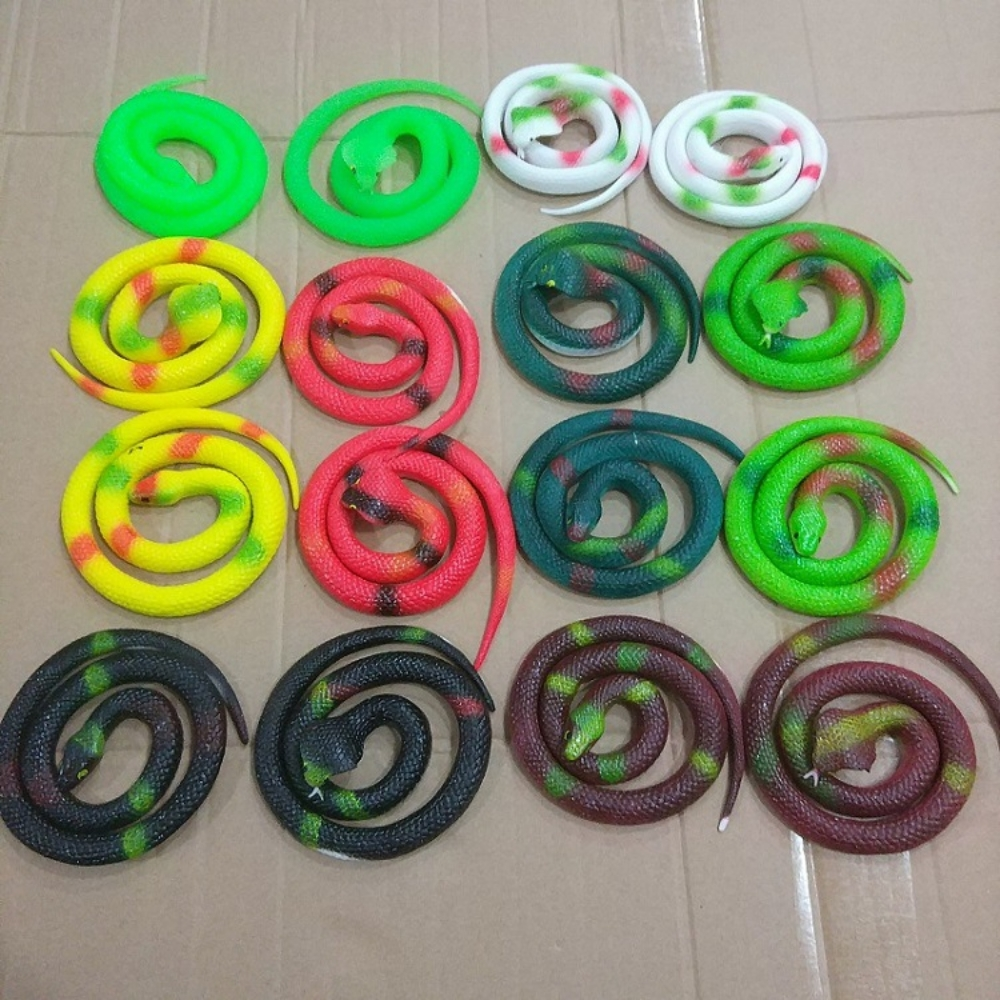 Rubber snake funny toy - 1