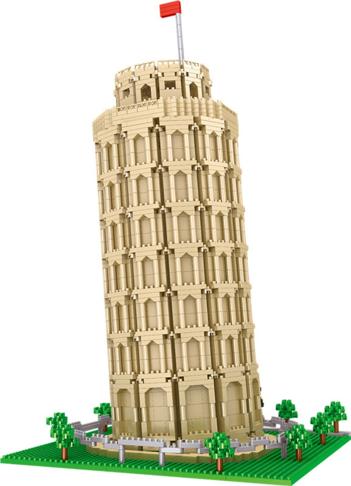 Self-assembling model of building - 7