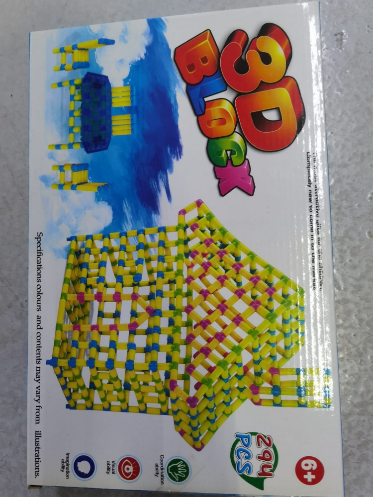 3D block puzzle building intellig - 2
