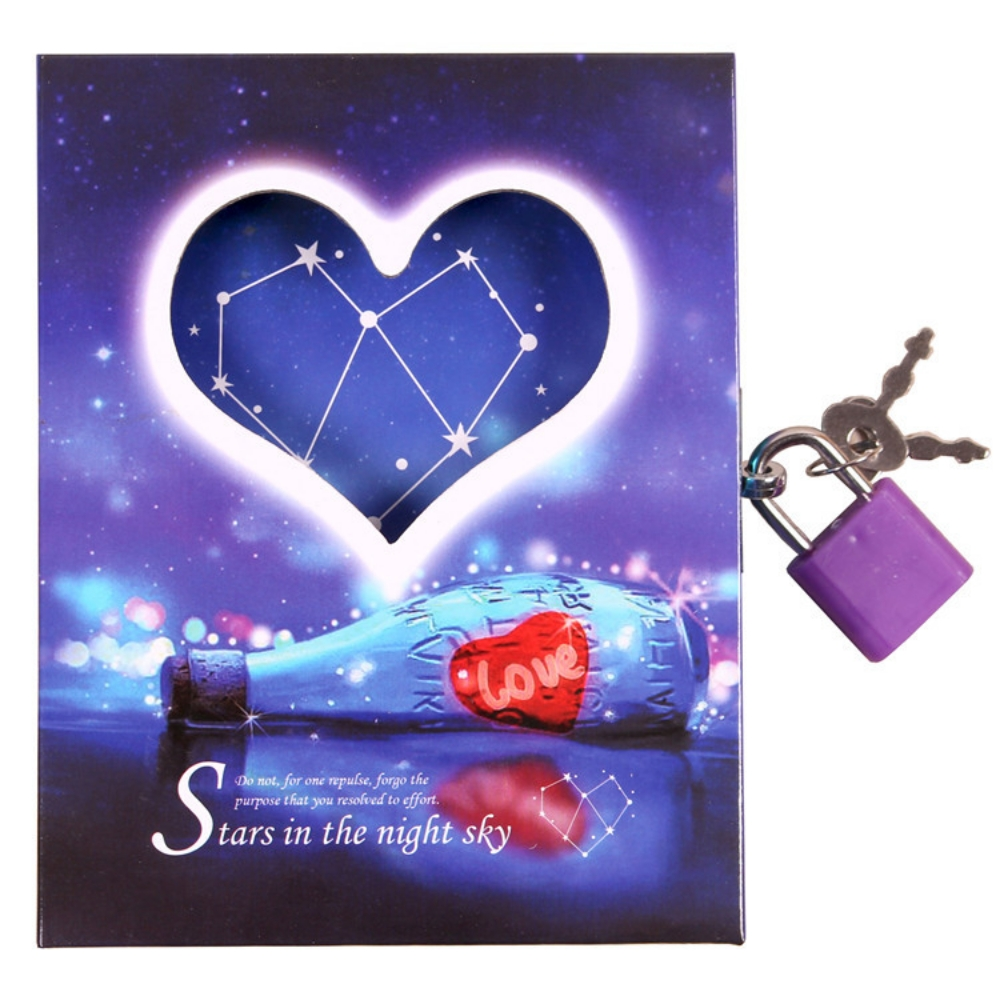 Password book Padlock notebook - 8
