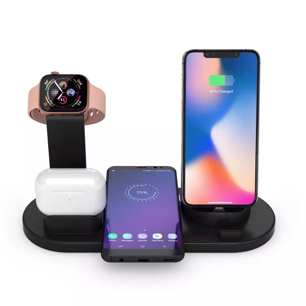 Wireless Charging Stand 4in1 - 5