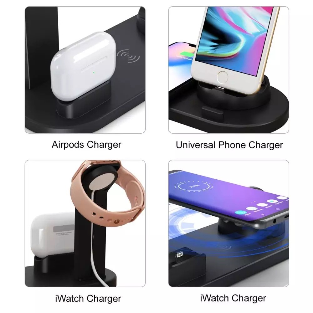 Wireless Charging Stand 4in1 - 7