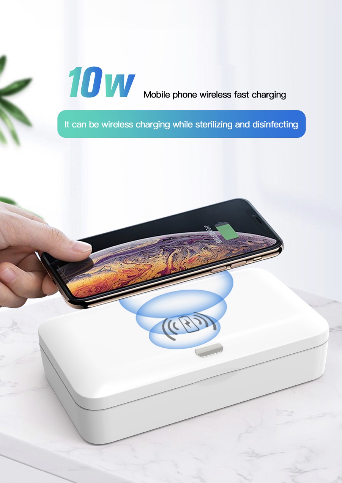 UV Sterilizer with Wireless Charger - 6