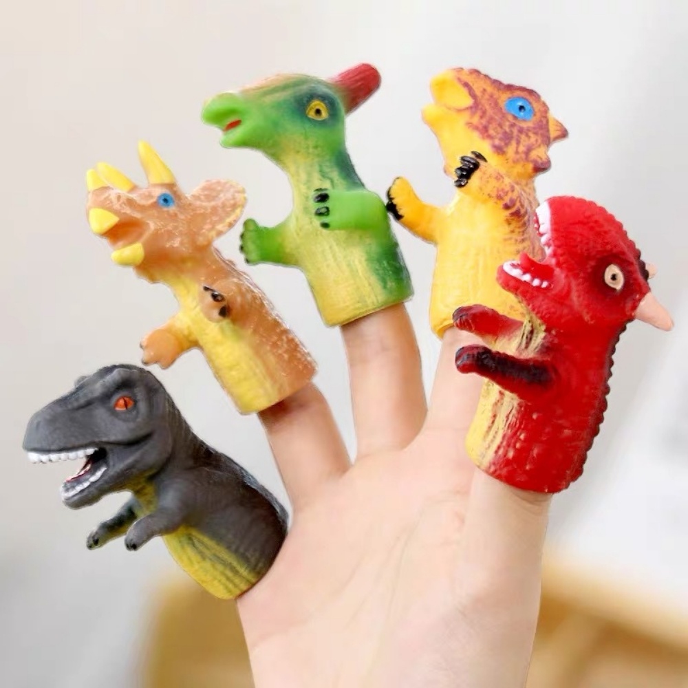 Set of rubber funny toys - 6