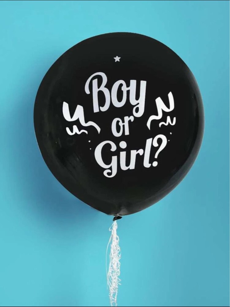 Baby gender reveal balloon - 2