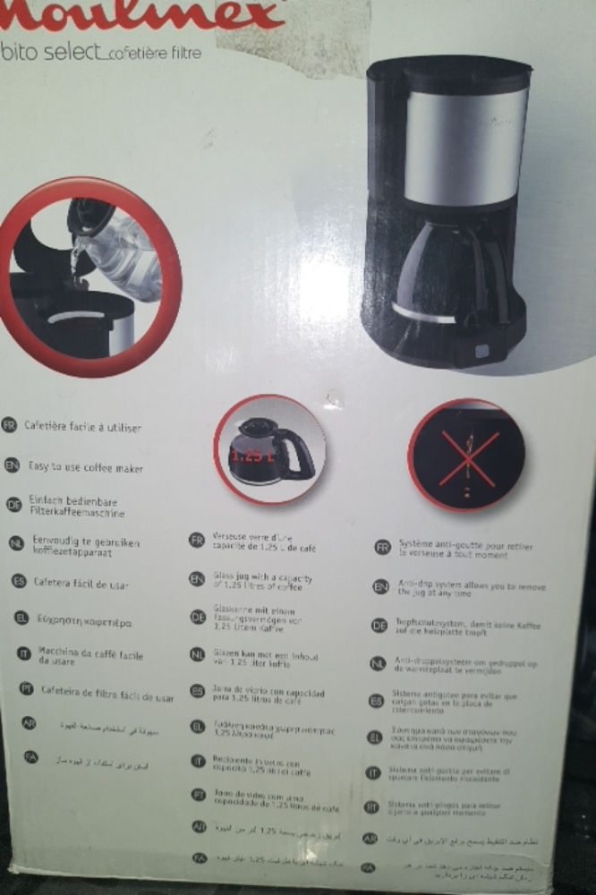Moulinex antidrip filter coffee - 2