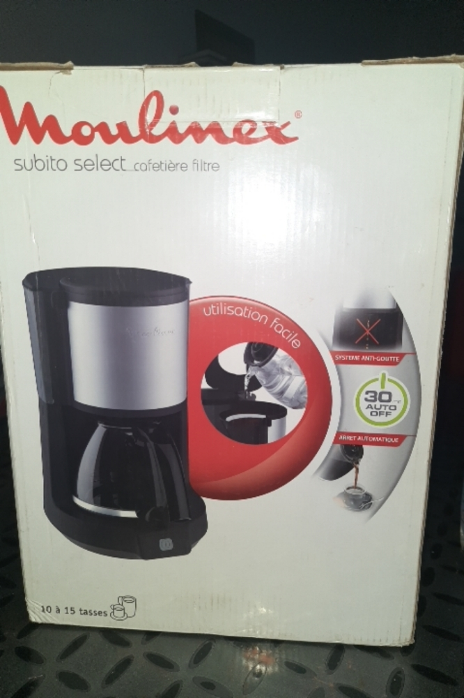 Moulinex antidrip filter coffee - 1