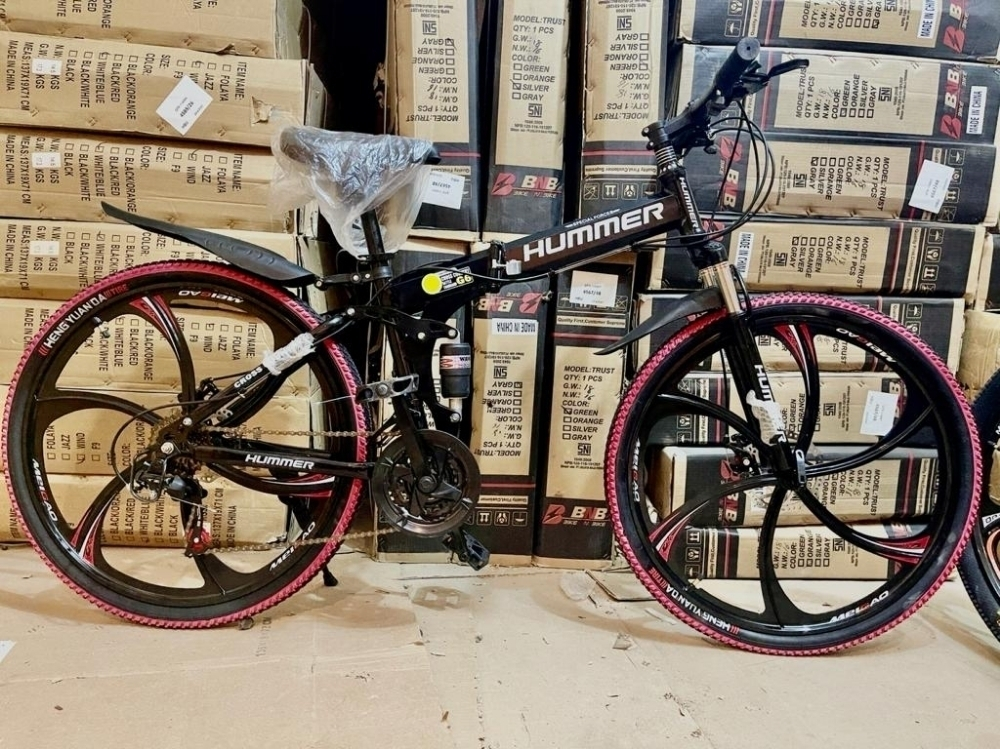 brand new hummer folding bicycle - 4