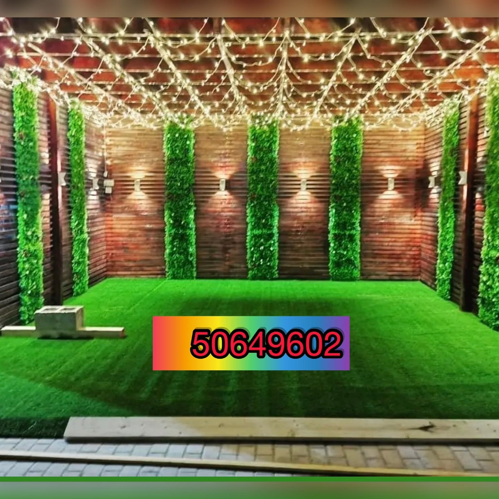 بيع وتركيب ديكورات العشب الصناعي - 4