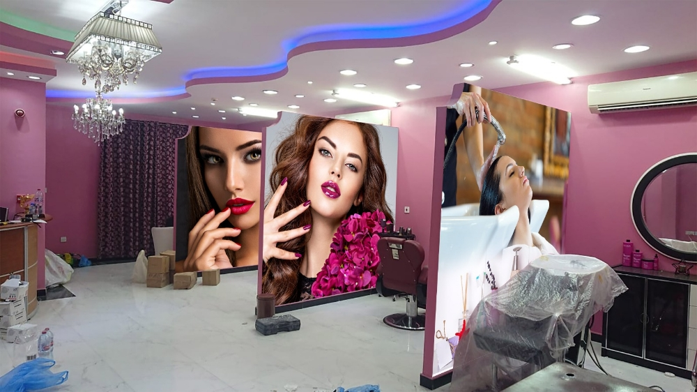 تركيب لوحات احرف بارزة مضيئة - 7