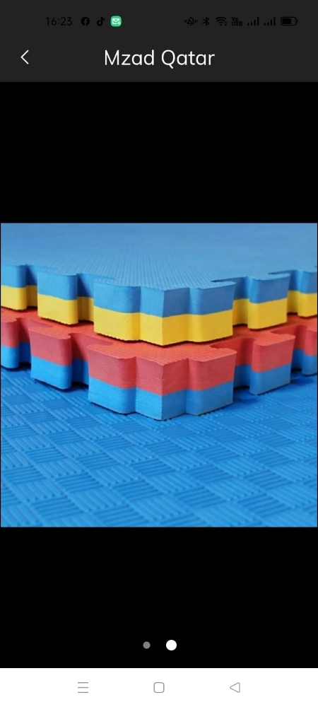 Soft safety foam cushion on the g - 5