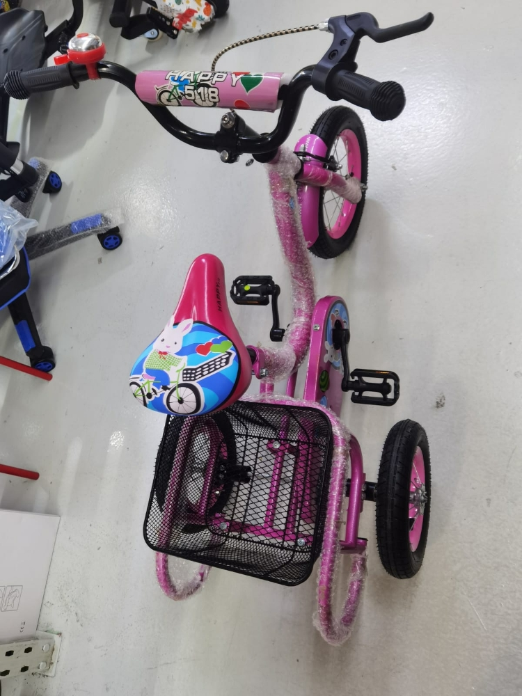 tricycle bike tandem bicycle - 2