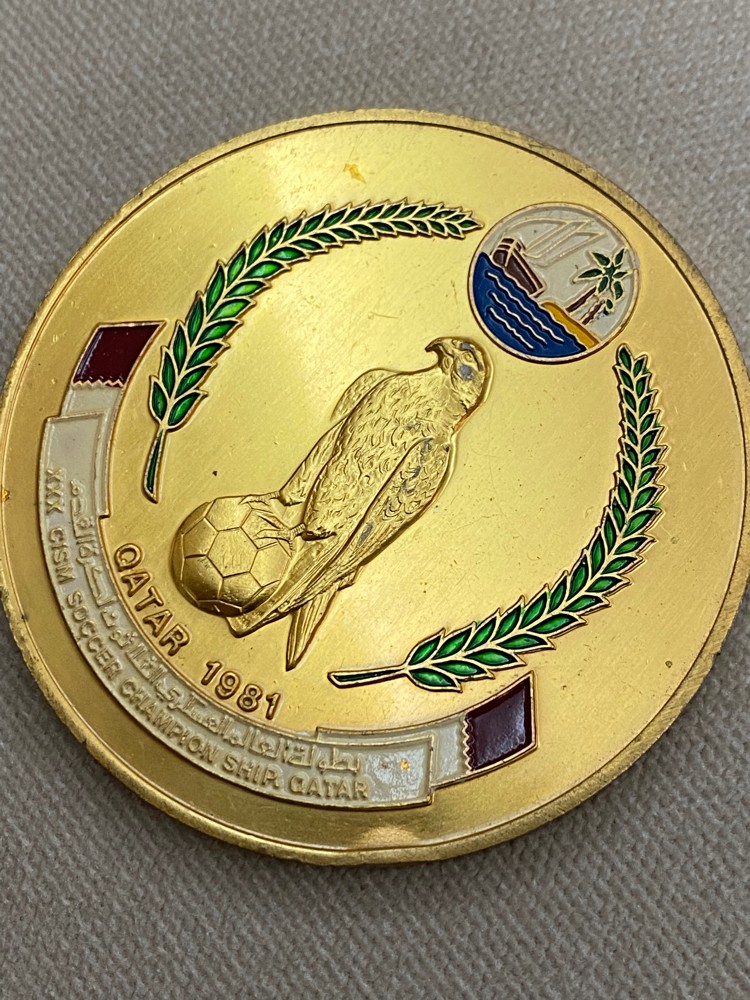 ميدالية كاس العالم 1981 بقطر - 1