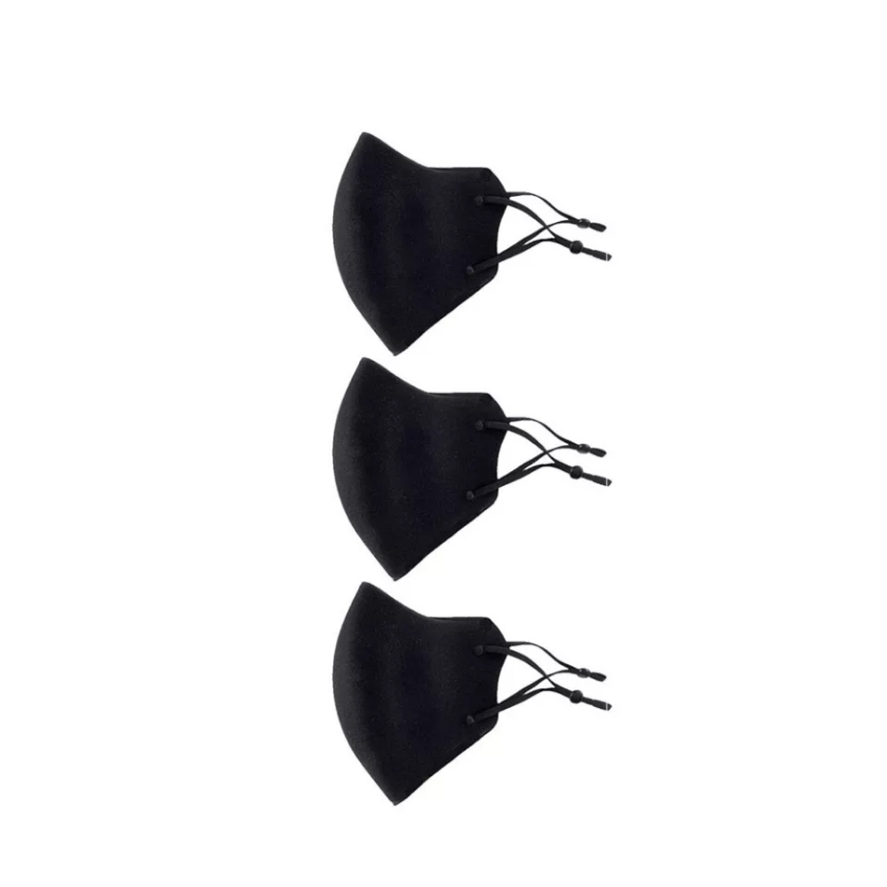 Adjustable Face Mask - Black - 6