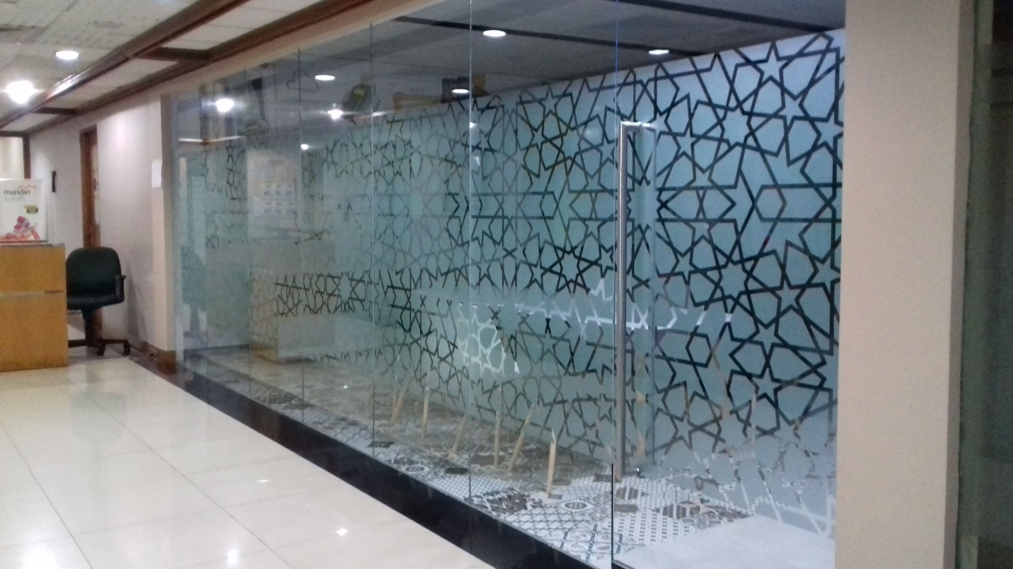 office partition glass sticker - 6