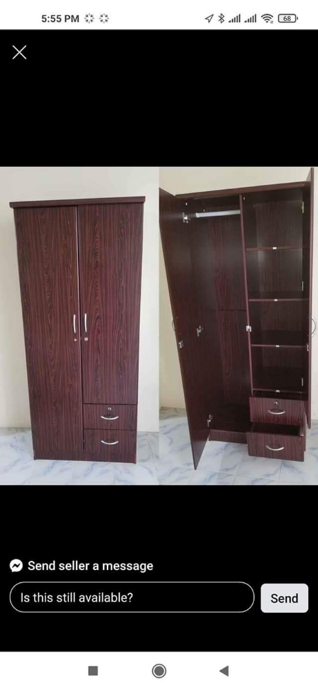 سرير بطابقين ، سرير حديد ، خزانة - 4