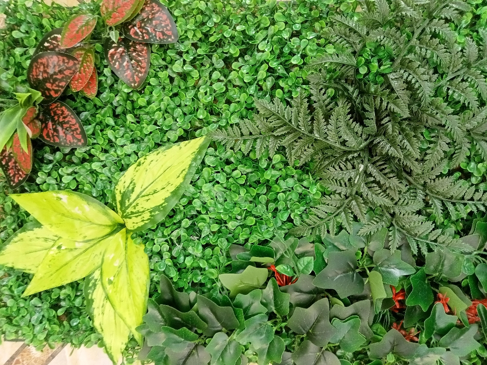 100*1000 wall Decorations leaves - 2