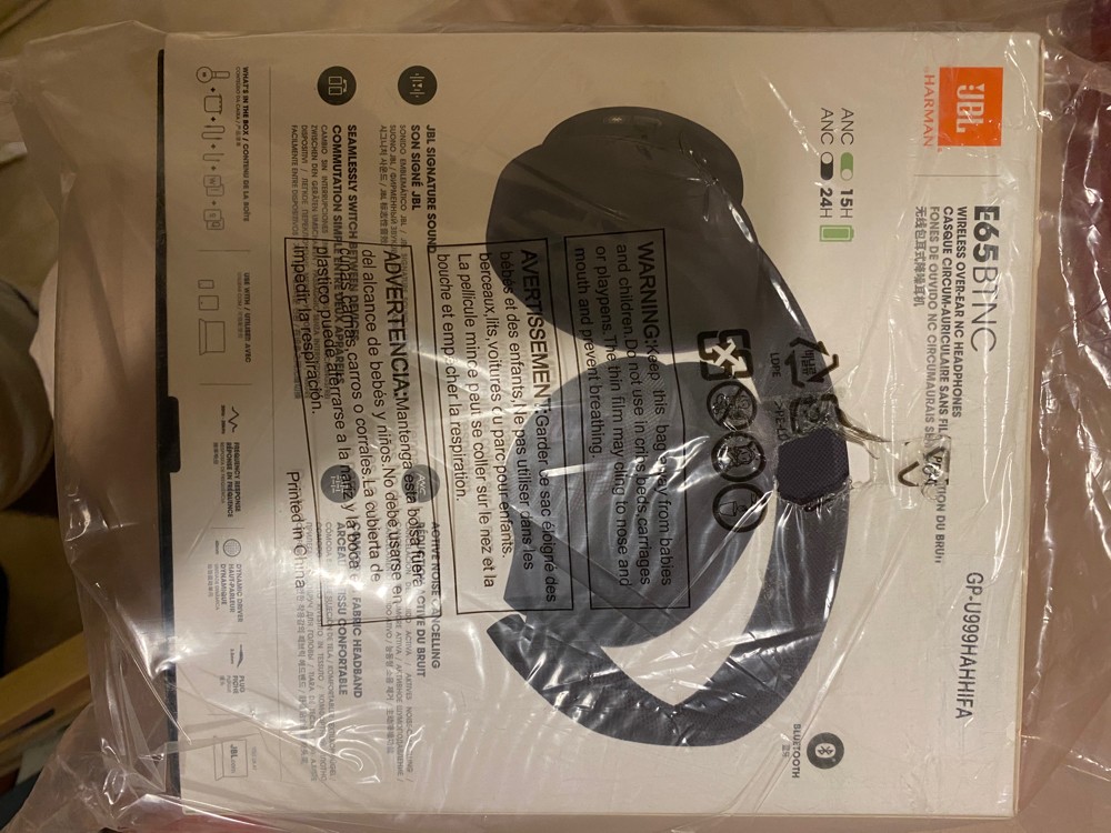 JBL headphones model E65 - 3