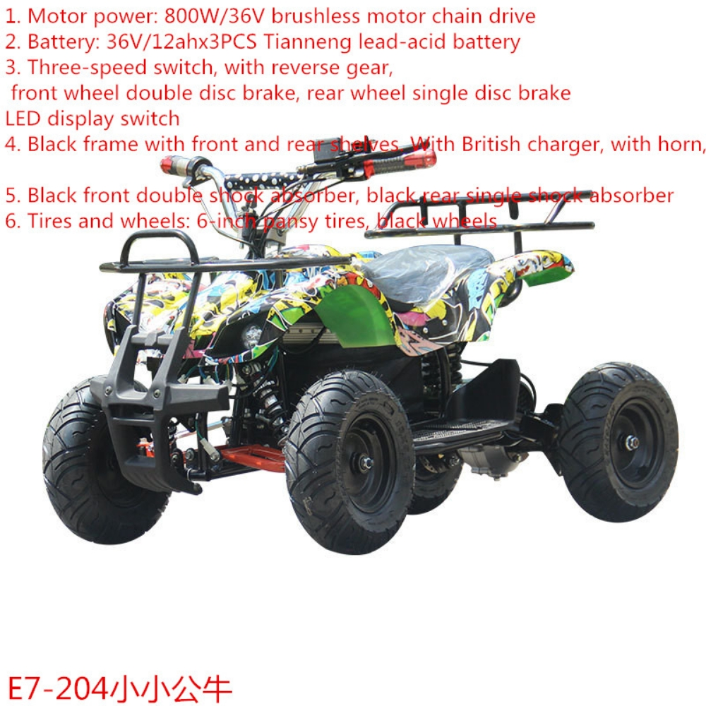 Buggy ATV 4 wheel motor bike - 5