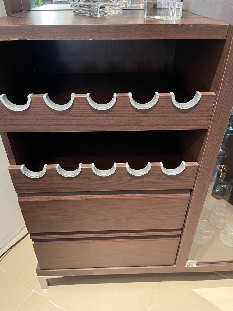 Buffet+mirror, cabinet&drawers - 2