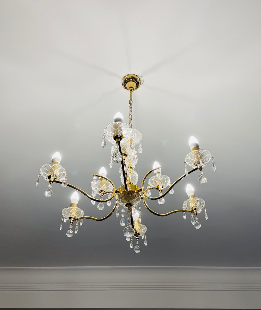 Crystal chandelier with 9Bulbs - 1