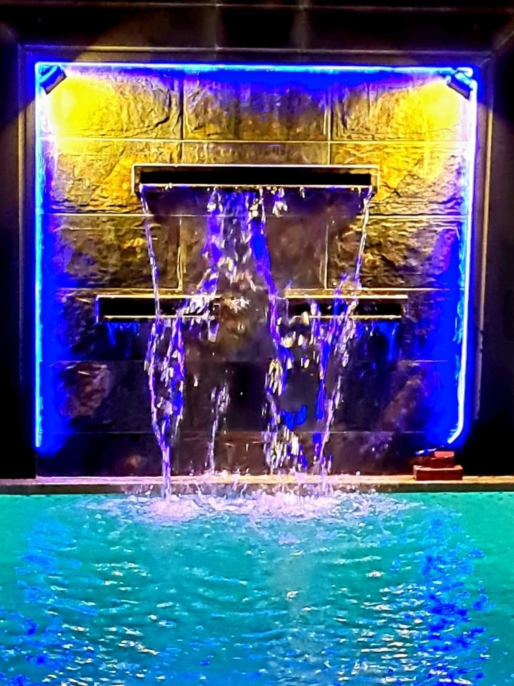 Marble waterfalls and lakes - 1