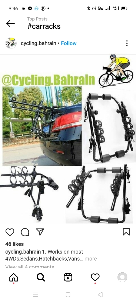 New Rack bicycle 3 weel carrier - 1