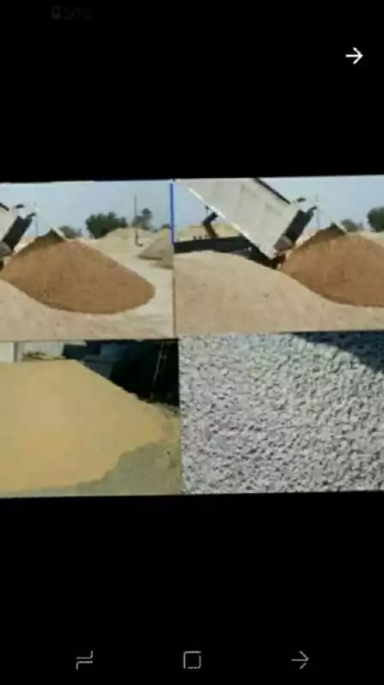 نقل مواد رمل دفان مغسول - 1