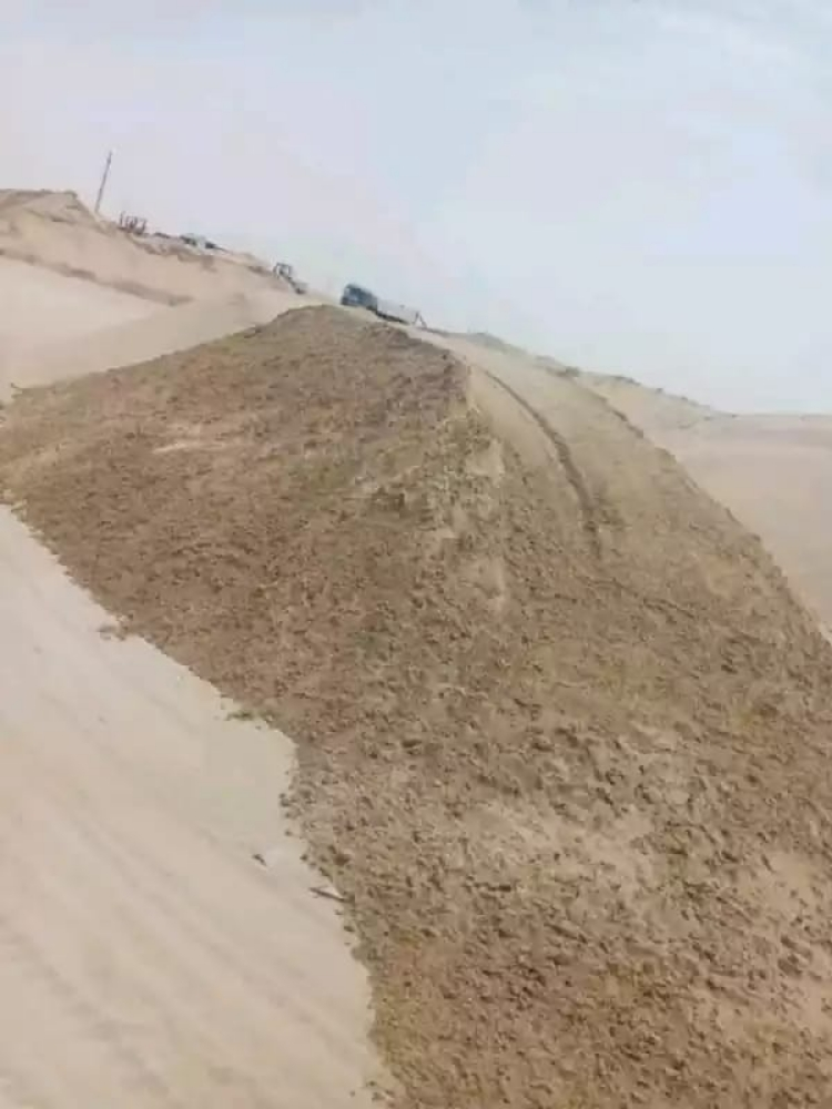 نقل مواد رمل دفان مغسول - 3