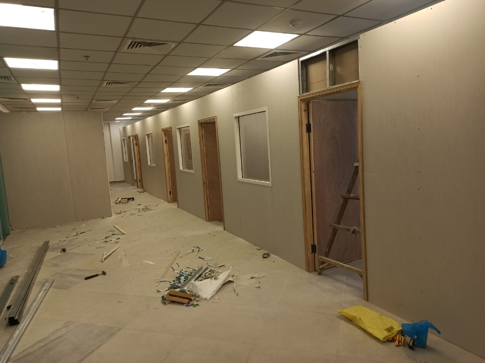 Gypsum board work - 1