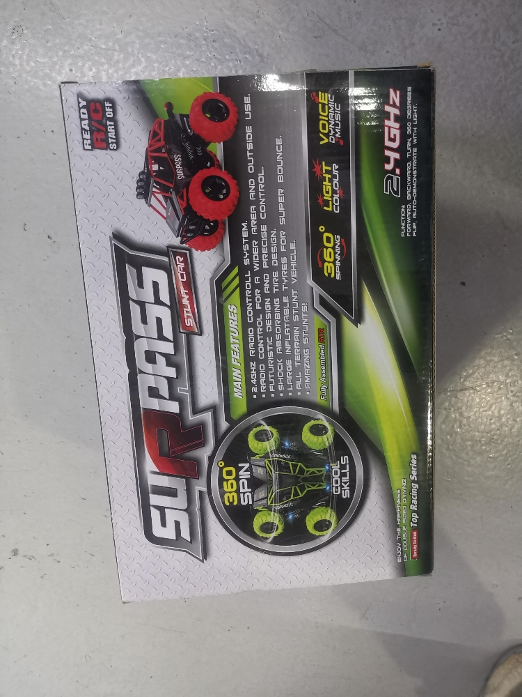 stunt spinning light voice car - 2