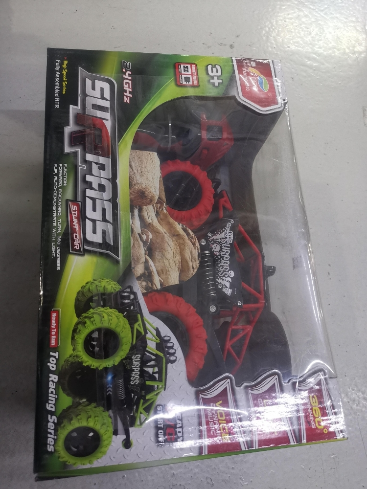 stunt spinning light voice car - 3