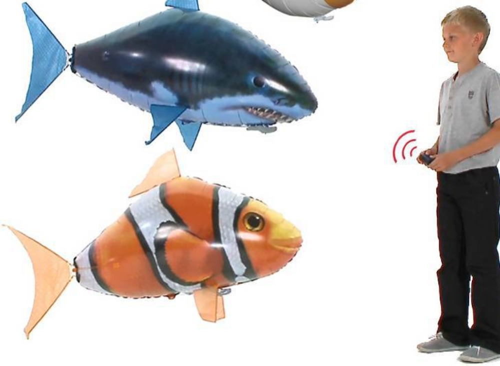 remote control flying fish helium - 7