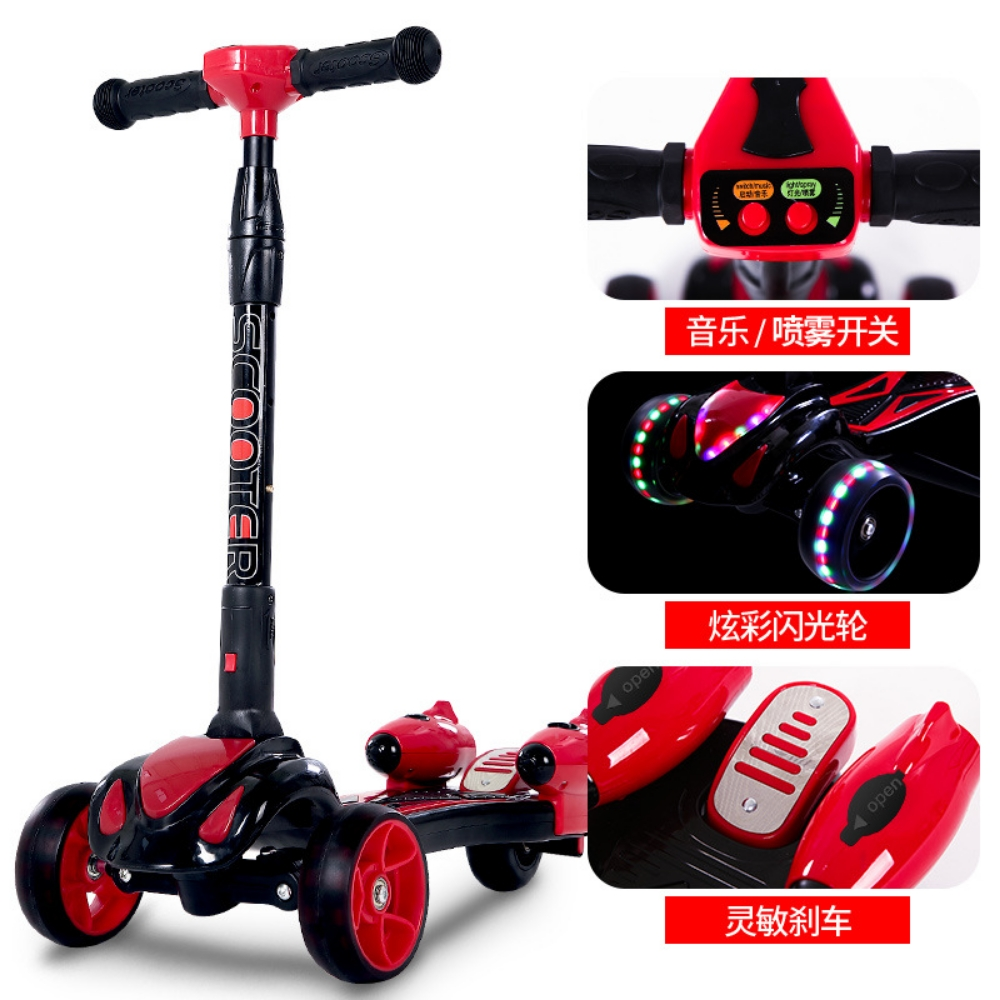 Spray one click folding scooter - 2