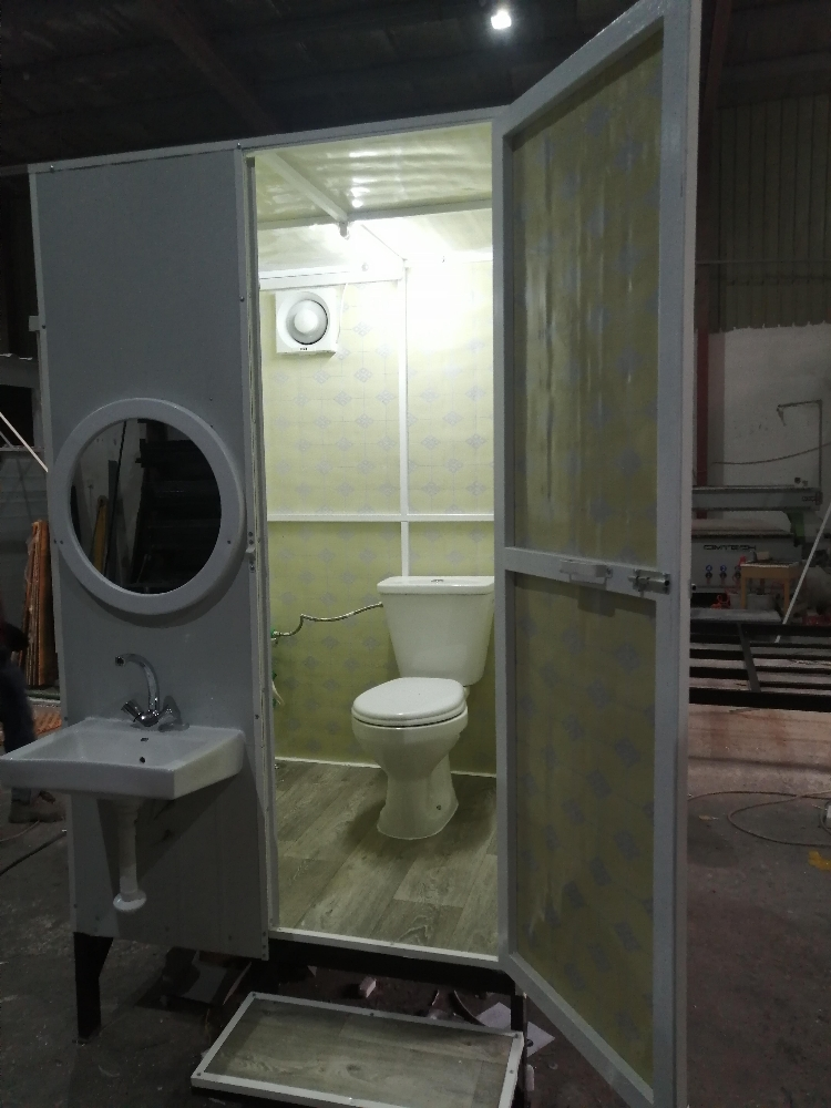 Toilet now ready - 1