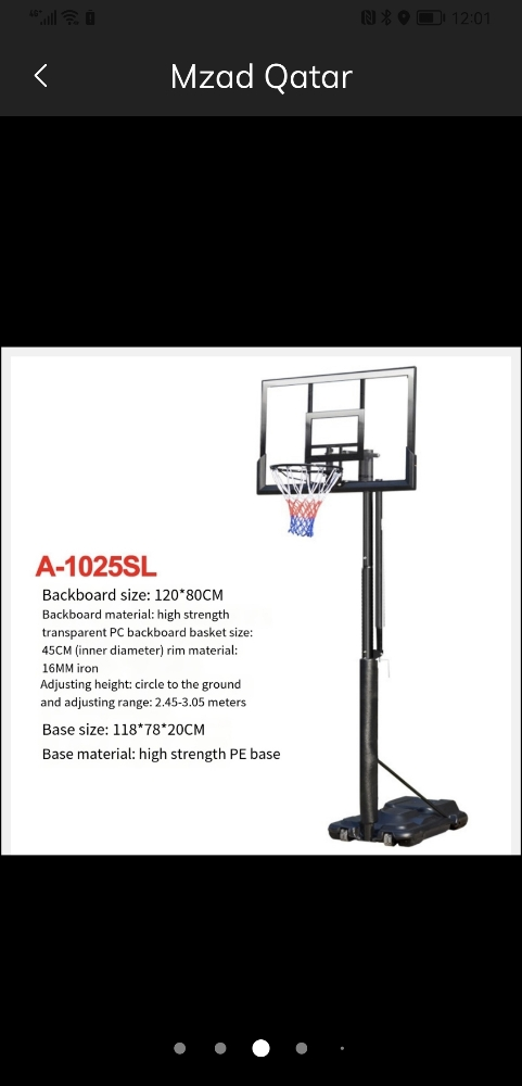 Big Adjustable basketball hoop - 2