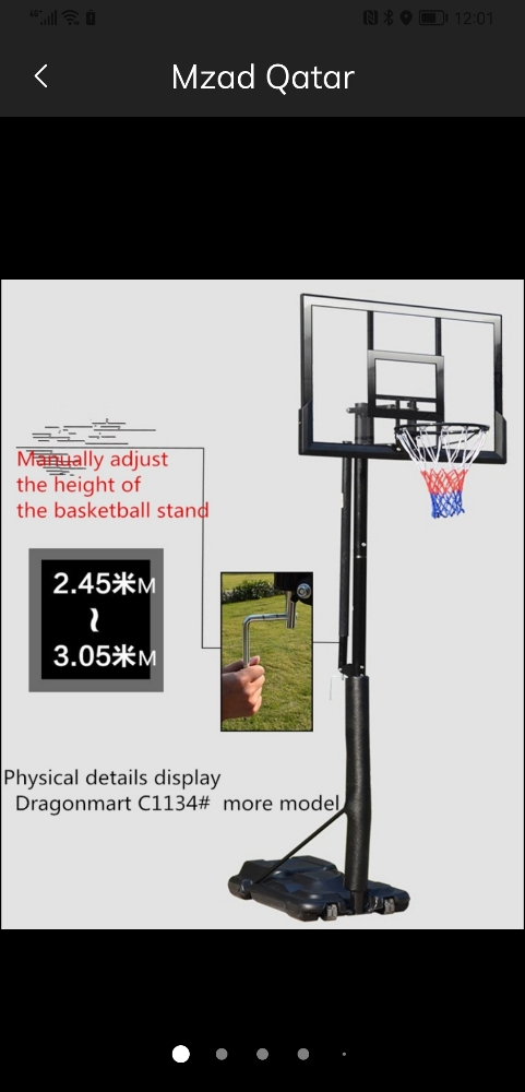 Big Adjustable basketball hoop - 3