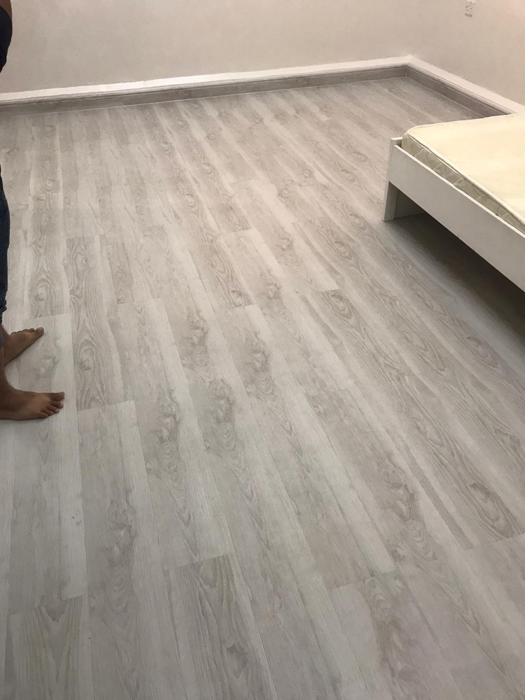 8mm laminate wooden parquet - 2