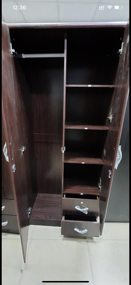 New steel Bed & wooden bed, Cabinet - 10