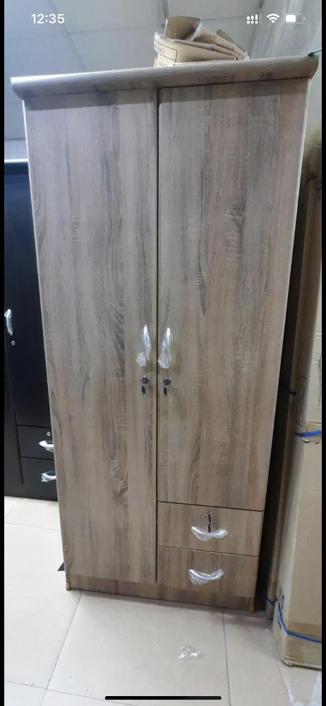 New steel Bed & wooden bed, Cabinet - 11