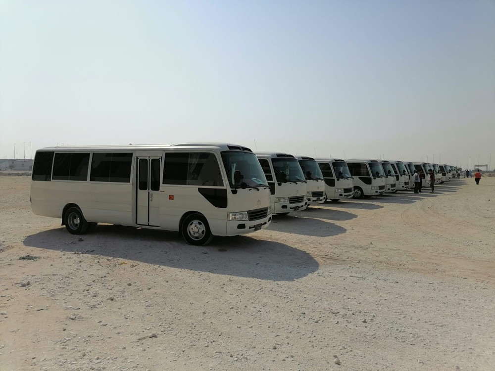 toyota coaster for rental service - 4