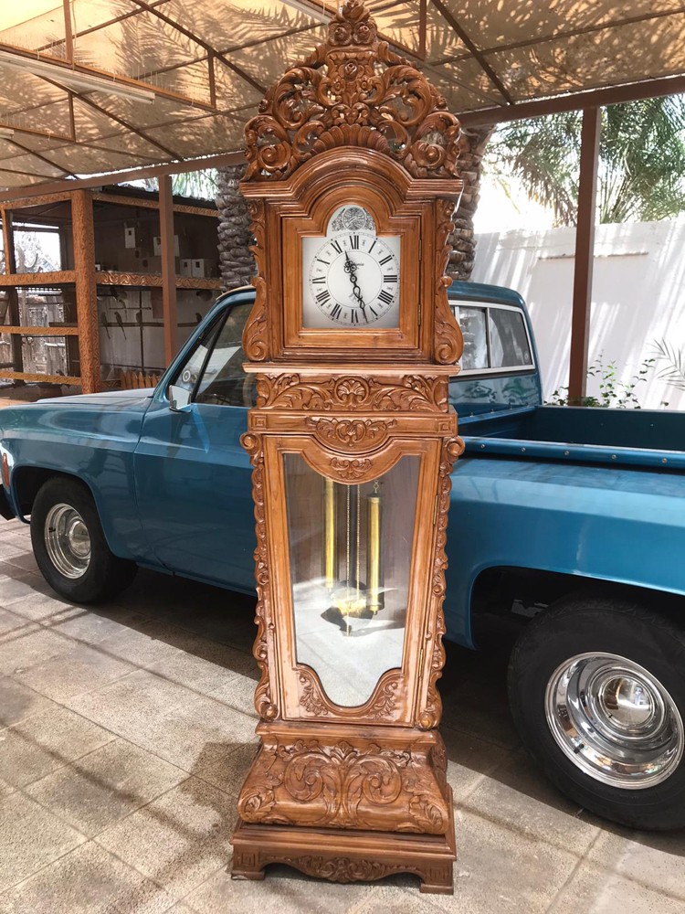 ساعة ام سنقل هندية صناعة يدوية - 1