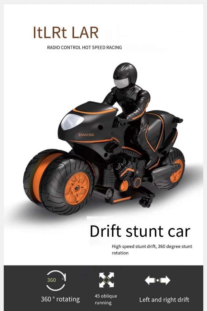 Stunt Motorcycle Drift Sideways - 10