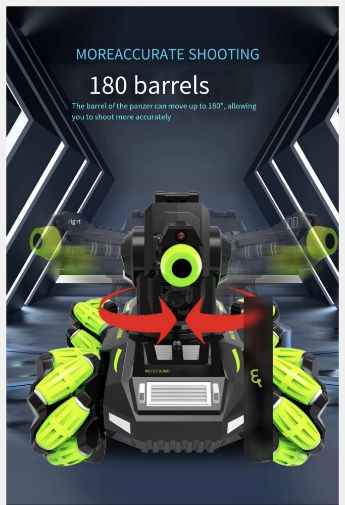 Car-launched water bomb tank - 5