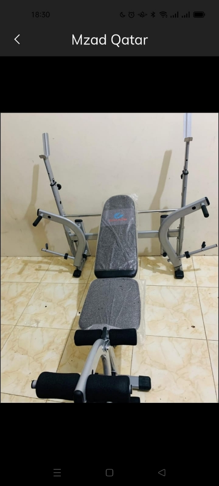 weight bench weighting exercise - 1