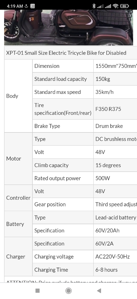 electric scooter 3 wheels - 6
